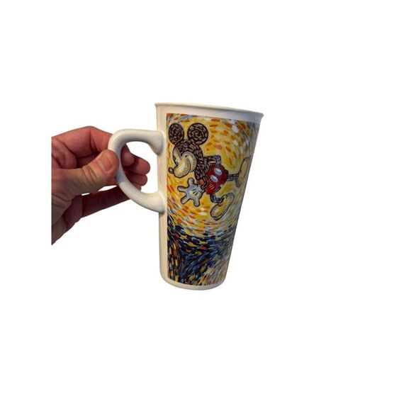 Disney Mickey Mouse Tall Ceramic Mug By Highland Takeout Cup - Picture 6 of 7